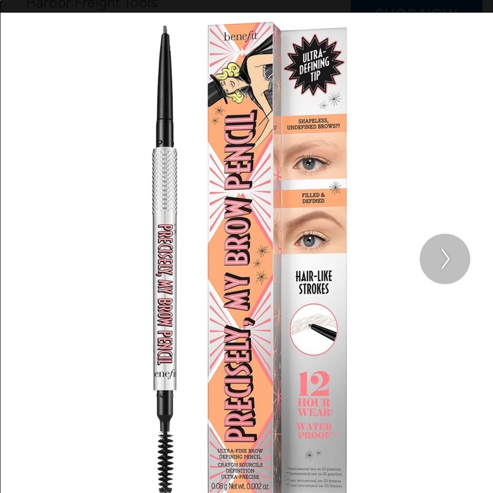 Benefit Precisely My Brow Pencil  4.5 Neutral Deep Brown